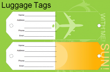 luggage tag