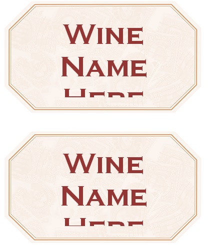 free printable wine labels
