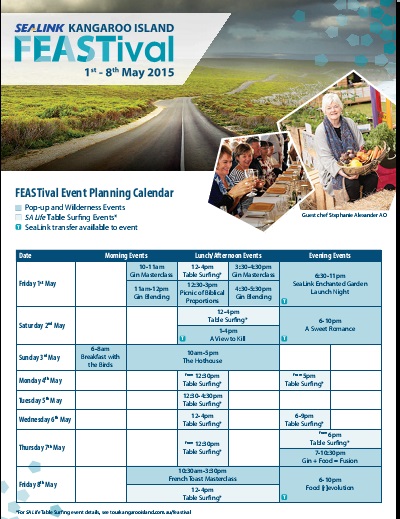 sample calendar of activities template