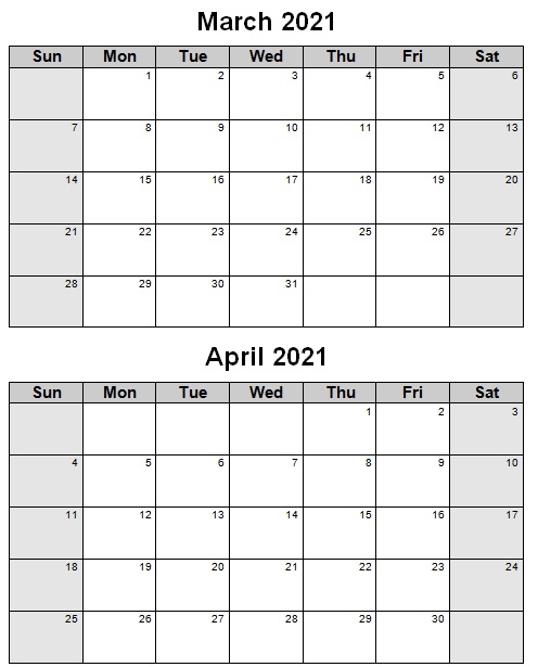 semester calendar template
