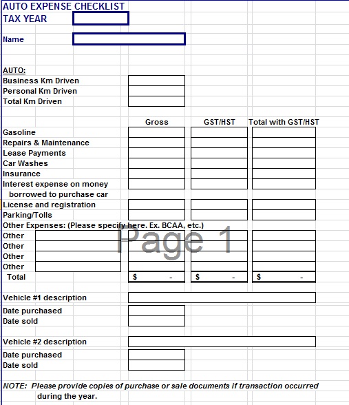 printable vehicle log book template