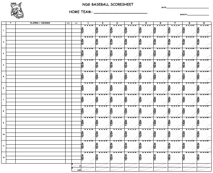 baseball scorebook pdf