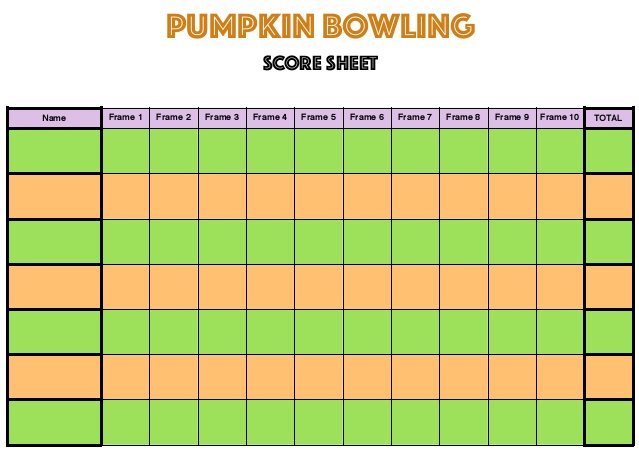 bowling score sheet pdf