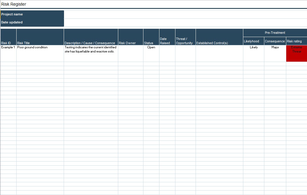 issue tracking excel template free download