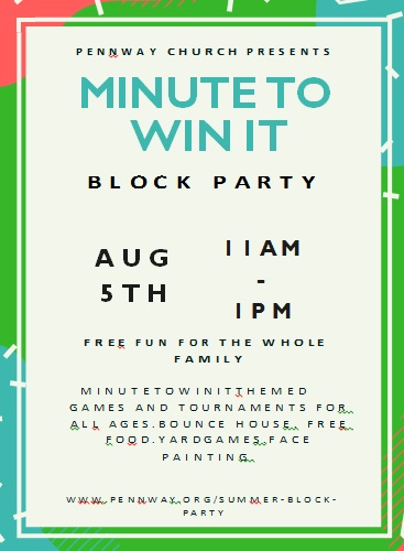 block party flyer template 13