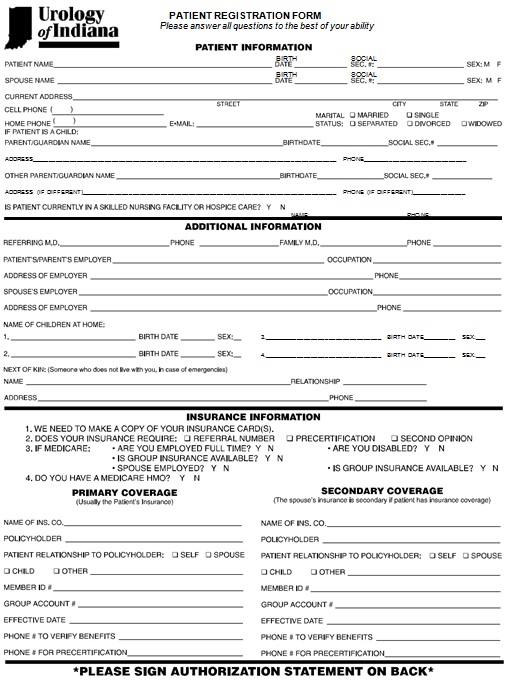 new patient registration form 1