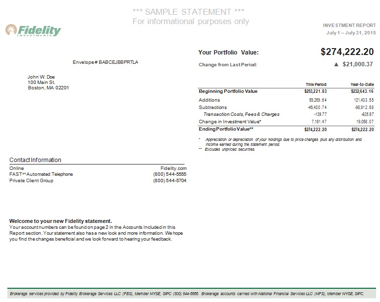 bank statement template 21