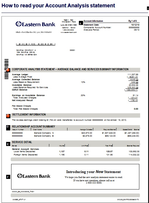 bank statement template 9