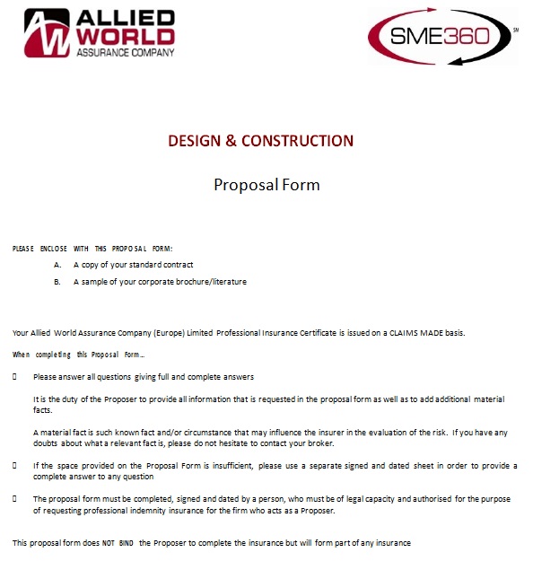 construction proposal template 16