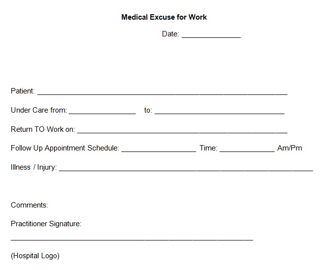doctors note template 12