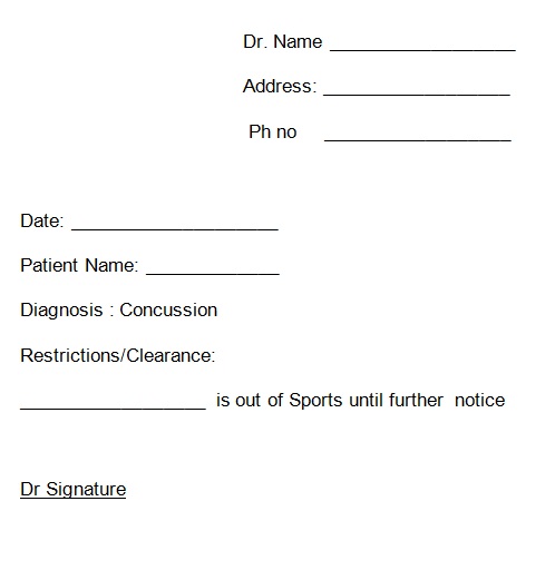 doctors note template 23