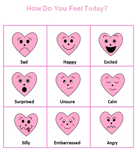 feelings chart 5