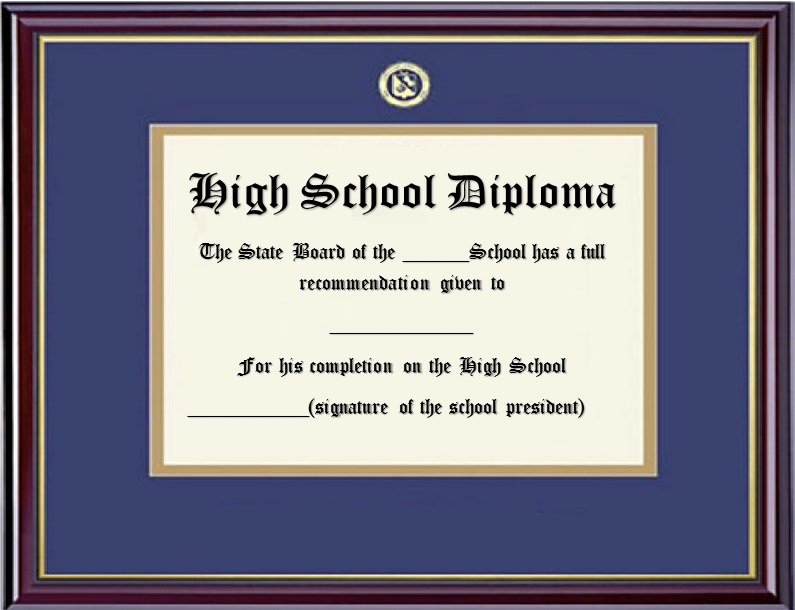 high school diploma template 26