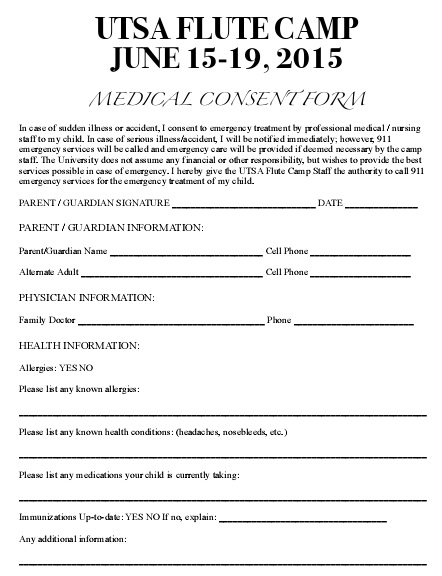 medical consent form 10