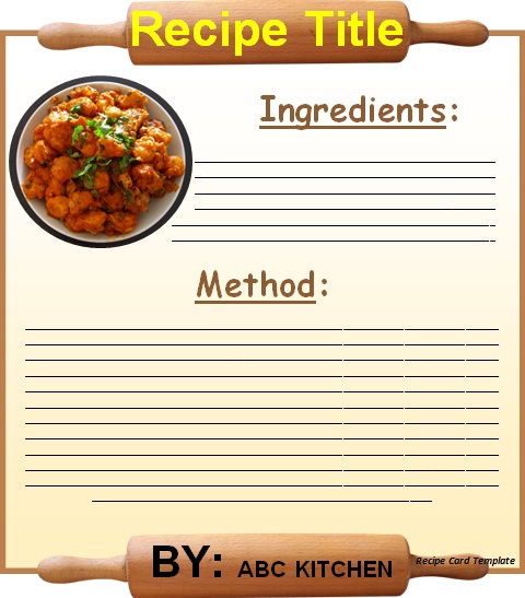 recipe book template 22