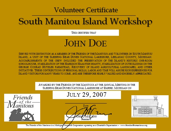 volunteering certificate template 9