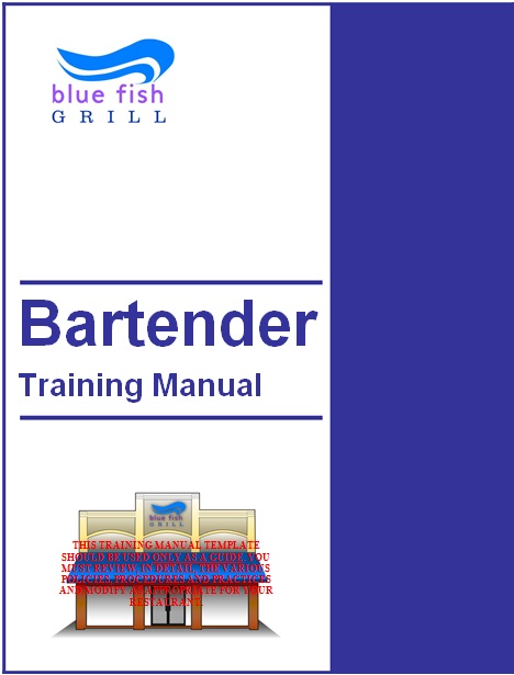training manual template 1