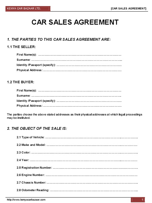 vehicle purchase agreement 29