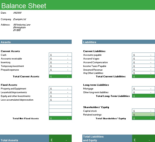 balance sheet template 15