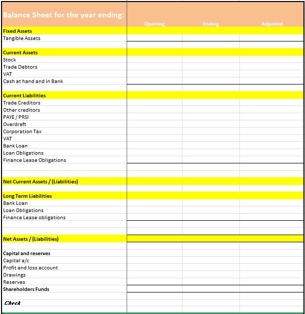 balance sheet template 26