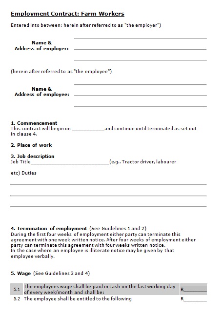employment contract template 18
