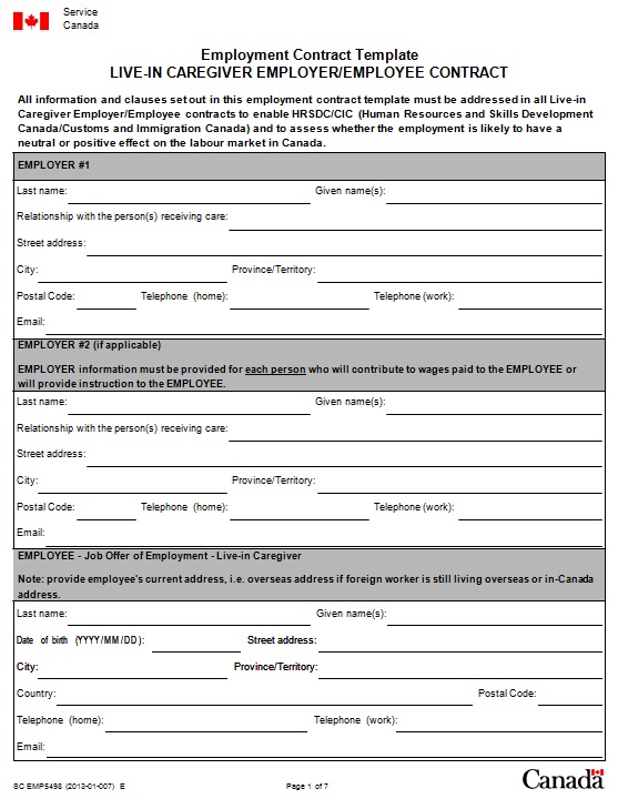 employment contract template 2