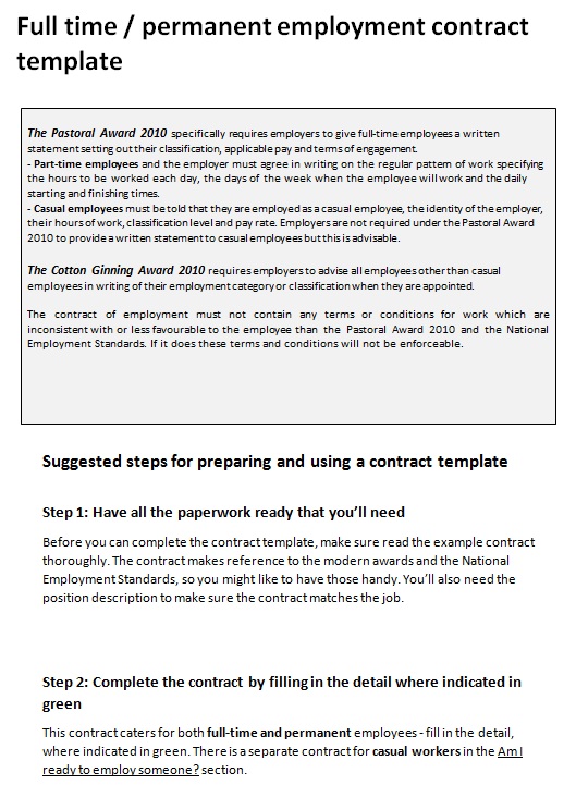 employment contract template 29