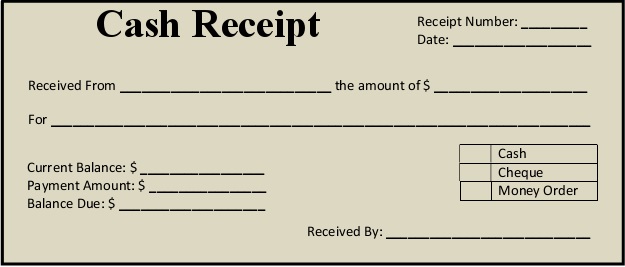 cash receipt template 12