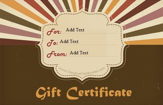 gift certificate template 12