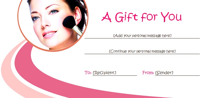 gift certificate template 15
