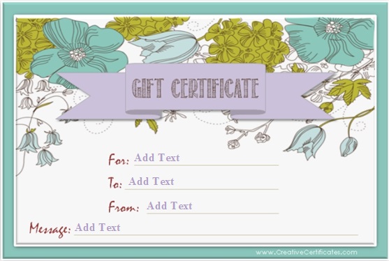 gift certificate template 18