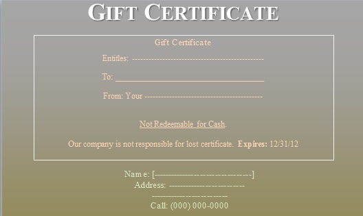 gift certificate template 3