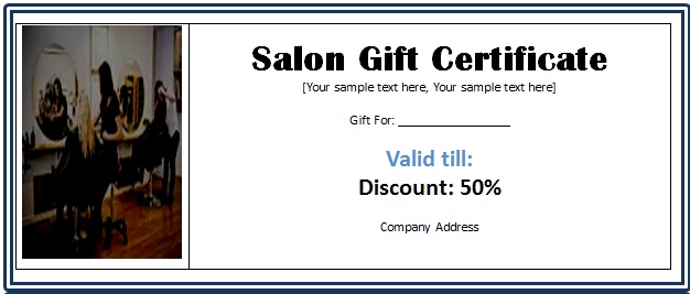 gift certificate template 9