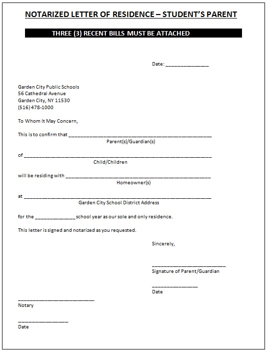 notarized letter template 9