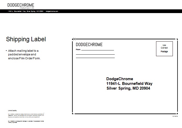 shipping label template 12