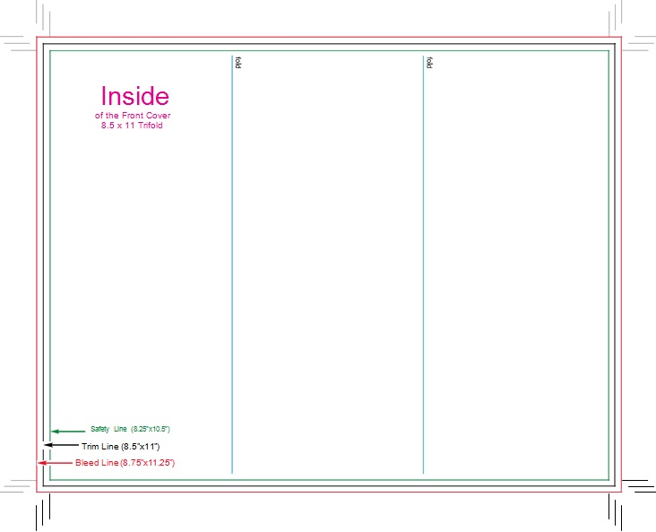 trifold brochure