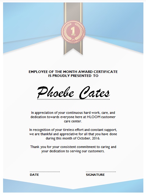 certificate of achievement template 27