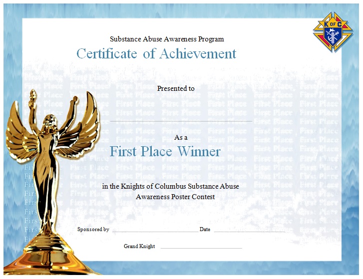 certificate of achievement template 4