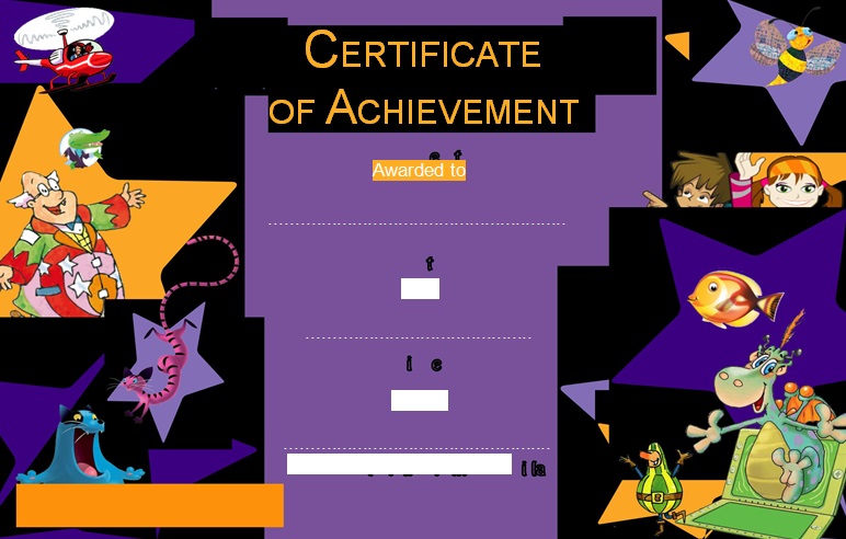 certificate of achievement template 40