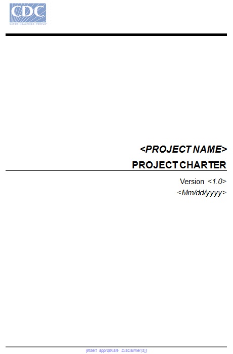 project charter template 17
