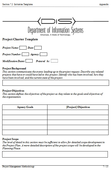 project charter template 25
