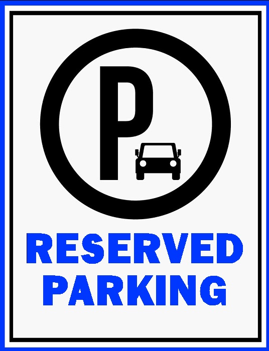 reserved sign template 2