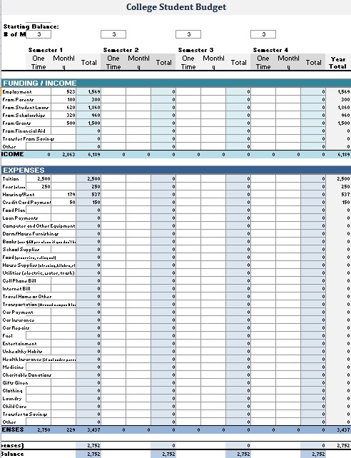 savings goal tracker template 12