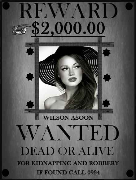wanted poster template 10