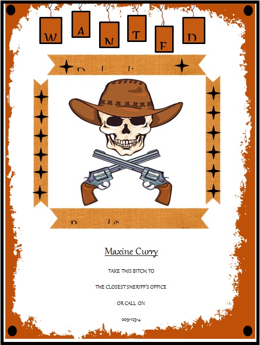 wanted poster template 12