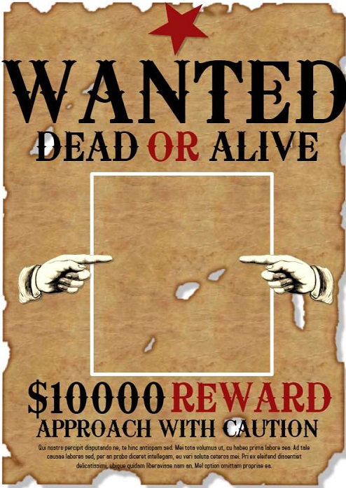 wanted poster template 22