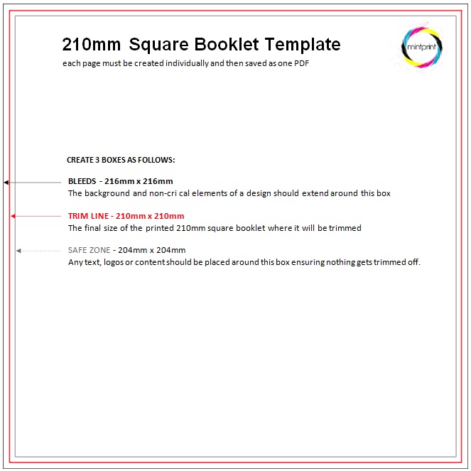 booklet template 8