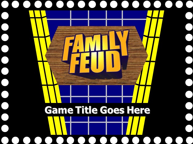 29+ Professional Family Feud Templates [PowerPoint+Word]