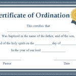 28+ Free Ordination Certificate Templates [Word+PDF]