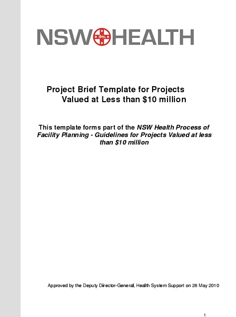 project brief template 7